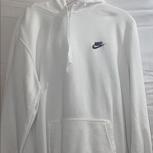 NWOT white Nike hoodie